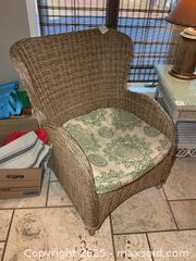 MaxSold Auction: Wicker Chair C - Greater Napanee (Ontario, Canada) PARTNER MANAGED Estate Sale Online Auction - River Road