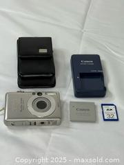 MaxSold Auction: Canon PowerShot SD300 Digital ELPH camera. - Menlo Park (California, USA) SELLER MANAGED Downsizing Online Auction - Henderson Place