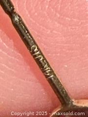 MaxSold Auction: 14K Yellow Gold Stud Earrings &#38; 14K Yellow Gold A Single Earring - Marked  - Toronto (Ontario, Canada) PARTNER MANAGED Reseller Online Auction - Queen Street West.