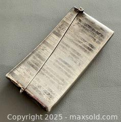 MaxSold Auction: Antique Art Deco English STERLING SILVER Card Holder Case - Hallmarked  - Toronto (Ontario, Canada) PARTNER MANAGED Reseller Online Auction - Queen Street West.