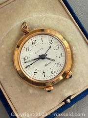 MaxSold Auction: Vintage Birks Alarm Pocket Watch in Original Box - Working Condition  - Toronto (Ontario, Canada) PARTNER MANAGED Reseller Online Auction - Queen Street West.
