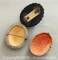 MaxSold Auction: Vintage Camo Brooch &#38; Pendant &#38; More  - Toronto (Ontario, Canada) PARTNER MANAGED Reseller Online Auction - Queen Street West.