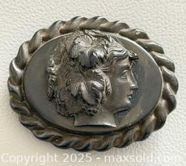 MaxSold Auction: Vintage Camo Brooch &#38; Pendant &#38; More  - Toronto (Ontario, Canada) PARTNER MANAGED Reseller Online Auction - Queen Street West.