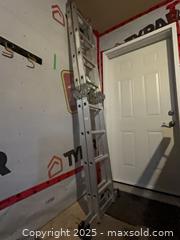 MaxSold Auction: Aluminum Articulating Multi-Position Ladder, 16 ft - Prince Edward (Ontario, Canada) PARTNER MANAGED Downsizing Online Auction - Conger Drive