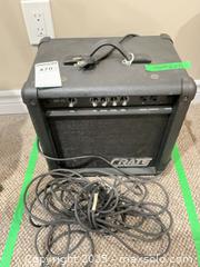 MaxSold Auction: Crate Base Amplifier  - Prince Edward (Ontario, Canada) PARTNER MANAGED Downsizing Online Auction - Conger Drive