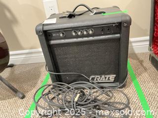 MaxSold Auction: Crate Base Amplifier  - Prince Edward (Ontario, Canada) PARTNER MANAGED Downsizing Online Auction - Conger Drive