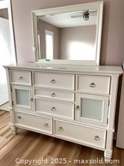MaxSold Auction: Dresser with Mirror  - Prince Edward (Ontario, Canada) PARTNER MANAGED Downsizing Online Auction - Conger Drive