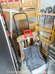 MaxSold Auction: Lot: Dollies +  Folding Scaffold/Ladder Section + Level + Measuring Tool + Trolly - Prince Edward (Ontario, Canada) PARTNER MANAGED Downsizing Online Auction - Conger Drive