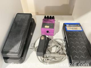 MaxSold Auction: Musician’s Electronic Pedals, Effects and Cords  - Prince Edward (Ontario, Canada) PARTNER MANAGED Downsizing Online Auction - Conger Drive