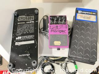 MaxSold Auction: Musician’s Electronic Pedals, Effects and Cords  - Prince Edward (Ontario, Canada) PARTNER MANAGED Downsizing Online Auction - Conger Drive
