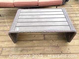 MaxSold Auction: Patio sofa with coffee table - Prince Edward (Ontario, Canada) PARTNER MANAGED Downsizing Online Auction - Conger Drive