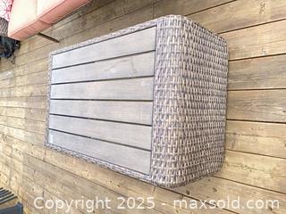 MaxSold Auction: Patio sofa with coffee table - Prince Edward (Ontario, Canada) PARTNER MANAGED Downsizing Online Auction - Conger Drive