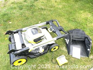 MaxSold Auction: RYOBI 40V Cordless 21 in Lawn Mower (RY401016US) - Prince Edward (Ontario, Canada) PARTNER MANAGED Downsizing Online Auction - Conger Drive
