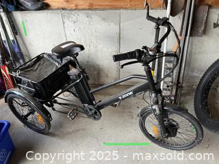 MaxSold Auction: T-zone Electric 3-Wheel E-Bike, 42V - Prince Edward (Ontario, Canada) PARTNER MANAGED Downsizing Online Auction - Conger Drive
