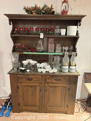 MaxSold Auction: Buffet with Open Shelving Hutch C - Mississauga (Ontario, Canada) Estate Sale Online Auction - Captain Court