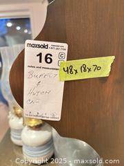 MaxSold Auction: Buffet with Open Shelving Hutch C - Mississauga (Ontario, Canada) Estate Sale Online Auction - Captain Court