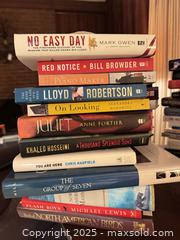 MaxSold Auction: Lot of ~25 Mixed Hardcover &#38; Paperback Books — Fiction &#38; Nonfiction - Mississauga (Ontario, Canada) Estate Sale Online Auction - Captain Court