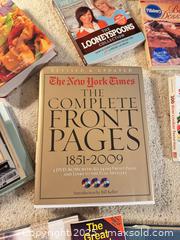 MaxSold Auction: Lot of 35–45 Books: Cookbooks, Fiction, Reference - Mississauga (Ontario, Canada) Estate Sale Online Auction - Captain Court