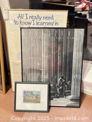 MaxSold Auction: Lot of 3 Framed Art Prints / Posters B - Mississauga (Ontario, Canada) Estate Sale Online Auction - Captain Court