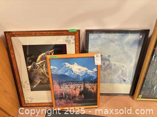 MaxSold Auction: Set of 3 Framed Wall Art Prints, Various Sizes B - Mississauga (Ontario, Canada) Estate Sale Online Auction - Captain Court