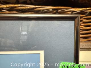 MaxSold Auction: Set of 3 Framed Wall Artworks — 2 Photographic Prints &#38; 1 Embroidery - Mississauga (Ontario, Canada) Estate Sale Online Auction - Captain Court