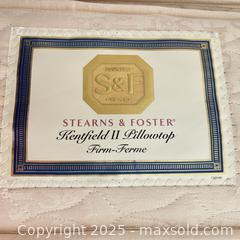 MaxSold Auction: Stearns &#38; Foster Kenfield II Pillowtop Mattress Set - Mississauga (Ontario, Canada) Estate Sale Online Auction - Captain Court