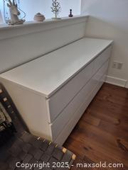 MaxSold Auction: IKEA White Dresser - Toronto (Ontario, Canada) SELLER MANAGED Moving Online Auction - Dovercourt Road (CONDO)