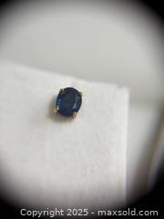 MaxSold Auction: 9k Gold + Sapphire Stud Earrings - Hamilton (Ontario, Canada) SELLER MANAGED Estate Sale Online Auction - Gertrude Street