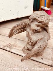 MaxSold Auction: Cast Concrete Angel Putti Garden Ornament - Hamilton (Ontario, Canada) SELLER MANAGED Estate Sale Online Auction - Gertrude Street