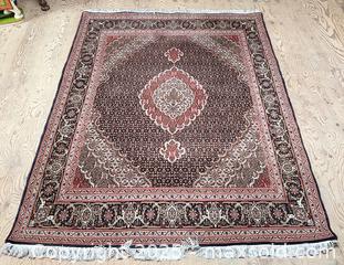 MaxSold Auction: Handmade Persian Kashan Area Rug - Hamilton (Ontario, Canada) SELLER MANAGED Estate Sale Online Auction - Gertrude Street