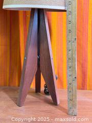 MaxSold Auction: Pair of Danish Mid Century Modern Teak Tripod Lamps - Hamilton (Ontario, Canada) SELLER MANAGED Estate Sale Online Auction - Gertrude Street