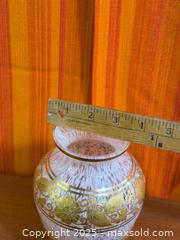 MaxSold Auction: Vintage Art Glass Vase with Gold Accents - Hamilton (Ontario, Canada) SELLER MANAGED Estate Sale Online Auction - Gertrude Street