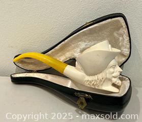MaxSold Auction: Antique Meerschaum Carved Pipe Unique in Case  - Toronto (Ontario, Canada) PARTNER MANAGED Downsizing Online Auction - Scarborough Road