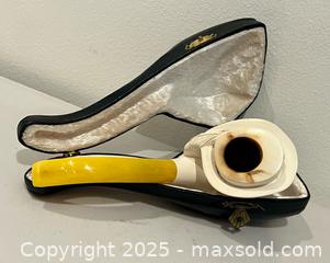 MaxSold Auction: Antique Meerschaum Carved Pipe Unique in Case  - Toronto (Ontario, Canada) PARTNER MANAGED Downsizing Online Auction - Scarborough Road