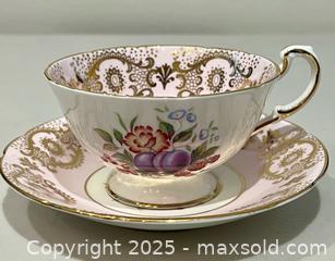 MaxSold Auction: Antique Paragon Cup Saucer Unique Design Excellent  - Toronto (Ontario, Canada) PARTNER MANAGED Downsizing Online Auction - Scarborough Road