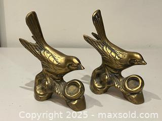 MaxSold Auction: Antique Solid Brass Sparrow Bird Decorative Figurines  - Toronto (Ontario, Canada) PARTNER MANAGED Downsizing Online Auction - Scarborough Road