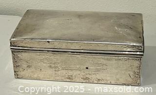 MaxSold Auction: Antique Sterling Hallmarked Box Cigs Wood Lined Unique - Toronto (Ontario, Canada) PARTNER MANAGED Downsizing Online Auction - Scarborough Road