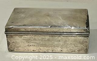 MaxSold Auction: Antique Sterling Hallmarked Box Cigs Wood Lined Unique - Toronto (Ontario, Canada) PARTNER MANAGED Downsizing Online Auction - Scarborough Road