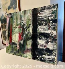 MaxSold Auction: Unique Abstract Art Painting Sheryl Dudley Toronto Artist  - Toronto (Ontario, Canada) PARTNER MANAGED Downsizing Online Auction - Scarborough Road
