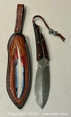 MaxSold Auction: Unique Feather Cutter Blade in Sheath Custom Made - Toronto (Ontario, Canada) PARTNER MANAGED Downsizing Online Auction - Scarborough Road