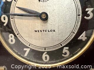 MaxSold Auction: Vintage Art Deco Style Westclox Table Clock  - Toronto (Ontario, Canada) PARTNER MANAGED Downsizing Online Auction - Scarborough Road
