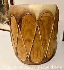 MaxSold Auction: Vintage Drum Wood South African  - Toronto (Ontario, Canada) PARTNER MANAGED Downsizing Online Auction - Scarborough Road