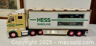 MaxSold Auction: Vintage HESS Oil Truck Racing Car Toy  - Toronto (Ontario, Canada) PARTNER MANAGED Downsizing Online Auction - Scarborough Road
