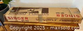 MaxSold Auction: Vintage Singer Chunky Ribber Knitting Machine NOS Never Used Complete SR150 - Toronto (Ontario, Canada) PARTNER MANAGED Downsizing Online Auction - Scarborough Road