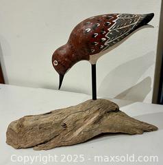 MaxSold Auction: Wonderful Hand Carved Artist Bird Wood Decoy Figurine Sculpture  - Toronto (Ontario, Canada) PARTNER MANAGED Downsizing Online Auction - Scarborough Road