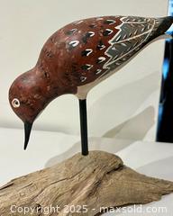 MaxSold Auction: Wonderful Hand Carved Artist Bird Wood Decoy Figurine Sculpture  - Toronto (Ontario, Canada) PARTNER MANAGED Downsizing Online Auction - Scarborough Road