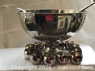 MaxSold Auction: Bombay company extra large punch bowl - Hamilton (Ontario, Canada) SELLER MANAGED Downsizing Online Auction - St Joseph's Drive (CONDO)