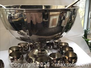 MaxSold Auction: Bombay company extra large punch bowl - Hamilton (Ontario, Canada) SELLER MANAGED Downsizing Online Auction - St Joseph's Drive (CONDO)