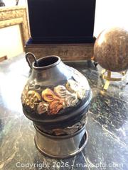 MaxSold Auction: marble balls with stands and brass jewel box - Hamilton (Ontario, Canada) SELLER MANAGED Downsizing Online Auction - St Joseph's Drive (CONDO)