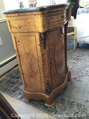 MaxSold Auction: marble top cabinet - Hamilton (Ontario, Canada) SELLER MANAGED Downsizing Online Auction - St Joseph's Drive (CONDO)